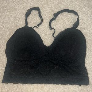 Black bralette, Hollister size small